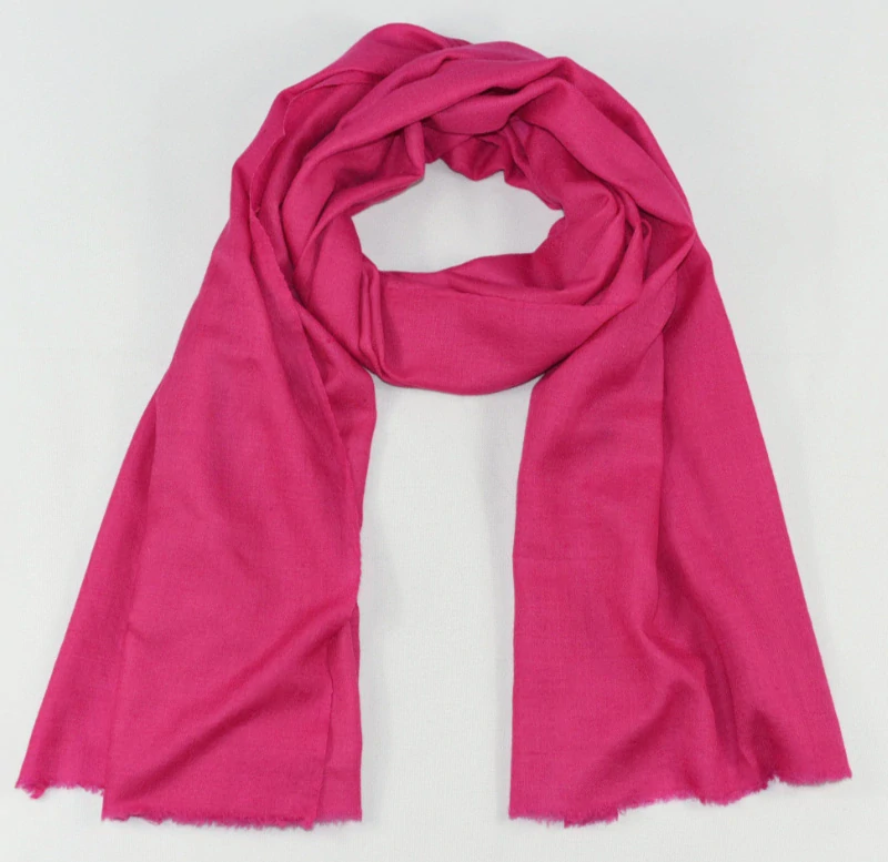 Kašmírová šála Exclusiv malinová