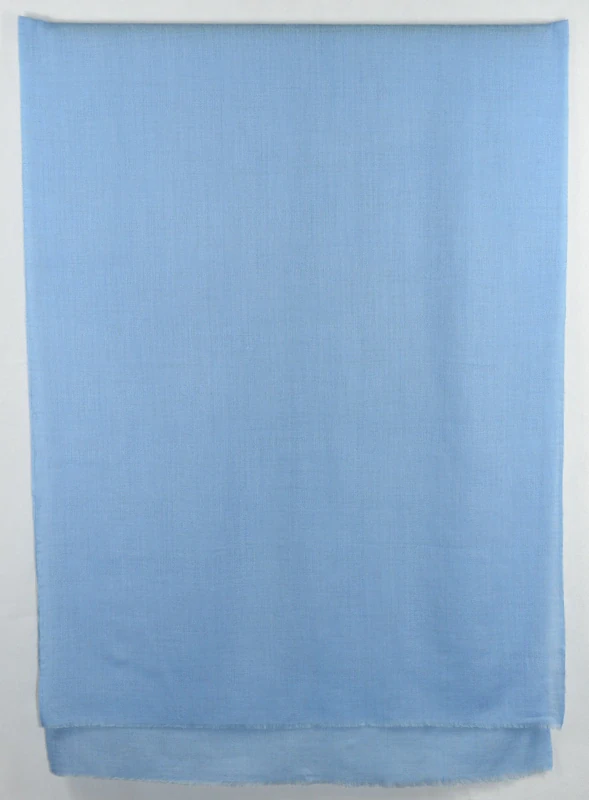Kašmírová šála Standard blankytně modrá