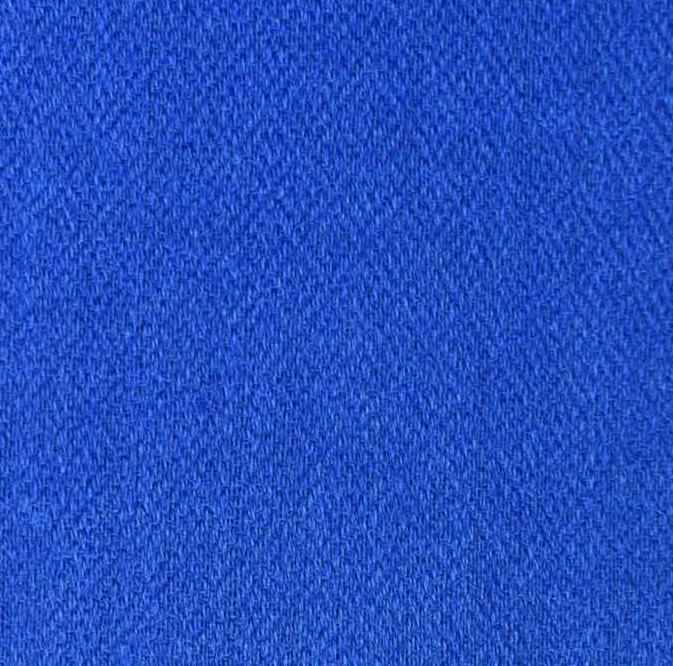 Vlněná jednobarevná šála - kobaltově modrá