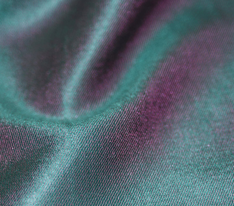 Hedvábná šála Šrínagar - Piniově zelená s růžovou