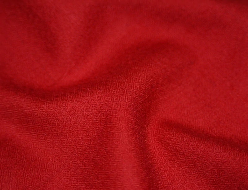 Kašmírová šála Exclusiv tmavě červená