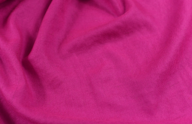 Kašmírová šála Exclusiv křiklavě růžová