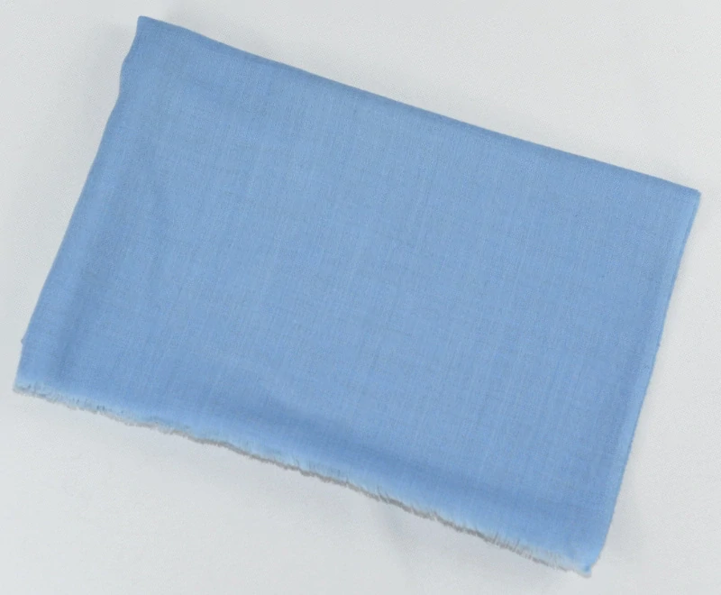 Kašmírová šála Standard blankytně modrá