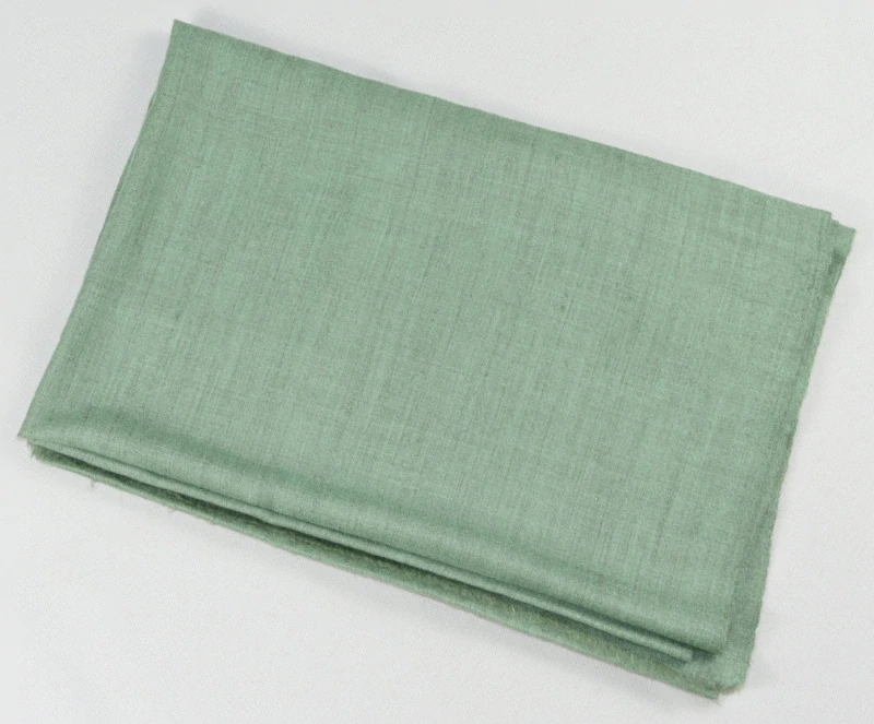 Kašmírová šála Exclusiv olivově zelená