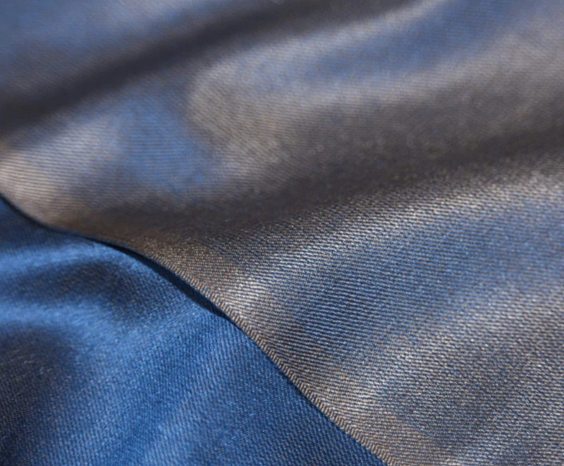 Hedvábná šála Šrínagar - Královská modrá