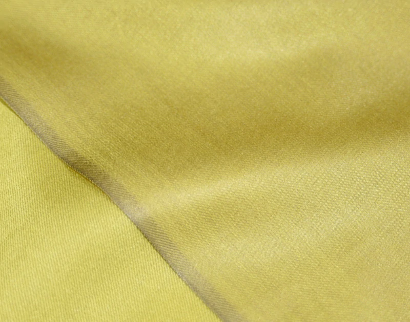 Hedvábná šála Šrínagar - Citrónově žlutá