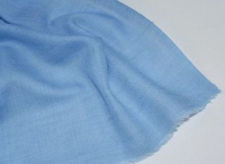 Kašmírová šála Standard blankytně modrá